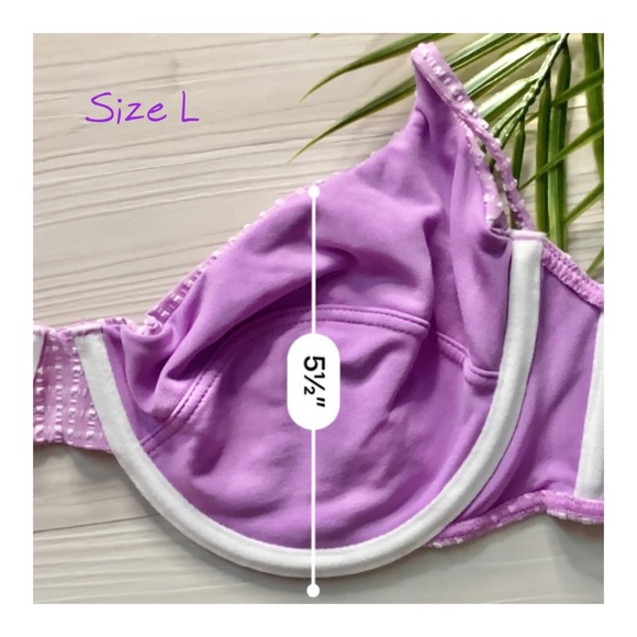 Billabong Lilac 𑁍 Violet Bikini Top - Picture 13 of 14